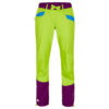 lime green/dark violet